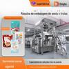 Saco Auto-Portante Cereal Matinal Nutritivo Iogurte Assado Crocante Aveia Pronta para Comer Aveia com Frutas Máquina de Embalagem Totalmente Automática