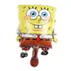 Bob Esponja Patrick Estrela Balões de Alumínio Brinquedos Infantis Decoração de Festa Primeiro Aniversário Balões Metalizados Desenho Animado Inflável