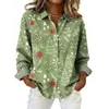 Camisa Impresa 3D de Navidad 2025 Manga Larga Más Vendida Copo de Nieve Fiesta Manga Larga Moda para Mujer Top Cárdigan