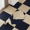 Tapete Patchwork Japonês Quarto Cobertura Total Escritório Sem Cola Autoadesivo Espessado Resistente ao Desgaste Quadrado Tapete Renovação de Piso Adesivo de Piso