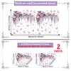 Suministro Exclusivo Transfronterizo de Pegatinas Electrostáticas Florales de Primavera Personalizadas para Decoración de Vidrio de Ventana, Pegatinas Electrostáticas de Vidrio Visibles por Ambos Lados
