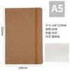A5 corcho creativo madera cuaderno al por mayor negocio oficina cuaderno traje logo