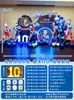 Escena Decoración con Globos Pared de Fondo Tema Fiesta de Cumpleaños Niño Arreglo de Cumpleaños Ultraman Tablero Kt Diez Años