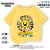 Camiseta Rhythm Box para Niños Ropa sprunki Algodón Puro Manga Corta Top Verano Ropa Infantil Música Juego Merchandising Marea
