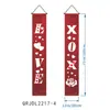 Amazon Transfronterizo Día de San Valentín Pareja Feliz Corazón Decoración Arreglo Porche Puerta Decoración Pancarta Tela de Fondo
