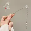 Pasador de Borlas de Gama Alta para Mujer 2025 Nuevo Estilo Pasador Nuevo Pasador Chinoiserie Estilo Antiguo Accesorios para el Cabello Dinastía Han Tocado