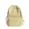Mochila Estilo Coreano Ins Pequeña Fresca Color Sólido Gran Capacidad Clase Tutoría Viaje Mochila Ligera Escolar para Mujer