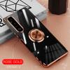 Funda Protectora Transparente Galvanizada con Anillo para Teléfono Móvil Sony Xperia1 Viii Octava Generación 10Vii