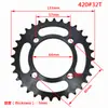 420#28T29 32 36 37 38 41 roda dentada triciclo humano elétrico acessórios modificados volante placa de dente