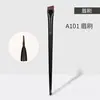 6 Brochas Negras para Sombras de Ojos, 10 Brochas de Maquillaje, Cangzhou Brochas de Mezcla y Contorno para Delineador de Ojos, Brochas de Detalle, Set de Brochas de Maquillaje