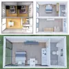Exportación Transfronteriza de Casas Móviles en Contenedor Habitables, Contenedores Sencillos de Ensamblaje Rápido, Cuartos de Herramientas Exteriores para Sitios de Construcción Doméstica, y Casas Prefabricadas