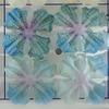 Piezas de Flor de Hortensia Quemada Simulada de 4 cm Pétalo Simulado Semiacabado Flor Artificial Accesorios de Decoración para Zapatos y Sombreros para el Hogar