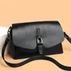 Bolsa de Mão/Ombro Elegante e com Textura de Alta Qualidade 2025 Nova Moda Simples Tendência Bolsa Transversal Feminina
