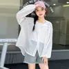 Ropa de Protección Solar para Niñas Verano 2026 Nuevo Estilo Delgado Chaqueta de Seda Helada para Niños Protección UV Piel Ropa de Protección Solar Elegante de Moda