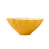 Juego de té de cerámica amarillo limón con detalles dorados, que incluye una taza con tapa, tetera, taza de maestro, taza de degustación, taza de té, soporte para tetera, posavasos y taza de equidad