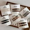 Presilha de Cabelo de Acetato com Toque de Luxo, Grampo Exquisito em Formato de Folha de Salgueiro, Presilha Lateral Simples Estilo Francês para Mulheres