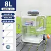 Venta al por mayor del fabricante Cubo de agua portátil para exteriores Cubo de agua pura para coche, camping, PC con grifo Cubo portátil para almacenamiento de agua doméstico