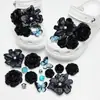 Zuecos Lindos y de Moda Estilo Ins Accesorios DIY Hebillas de Zapato Desmontables Flor de Zapato de Ballet Dibujos Animados 3D Accesorios