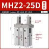 Garra Pneumática de Dedo Cilindro Paralelo Tipo SMC mhz2/MHZL2/-10D 16D 20D 25D 32D 40S