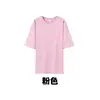Camisetas Infantis Lisas de Algodão Puro com Manga Curta para Meninos e Meninas, Uniformes de Classe de Jardim de Infância, Roupas para Atividades, Logo Personalizado Impresso