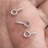 Pregos de Olho de Ovelha Mais Vendidos Transfronteiriços, Pregos de Chifre, Anéis de Olho de Ovelha de Cabeça Redonda, Acessórios de Joias de Metal DIY, Parafusos Atacado