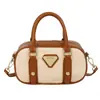 Bolso Cruzado de Diseño Único Tejido, Bolso de Hombro Versátil de Moda con Bloques de Color, Bolso de Mano Elegante Estilo Coreano para Viajes Diarios para Mujer