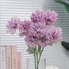 Flor Artificial Hortensia Morada Rosa Flor Artificial Decoración Arreglo Floral Sala de Estar Decoración Boda Diseño Auditorio Flor Falsa Fábrica Venta al Por Mayor