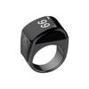 Anel inteligente de controle por aplicativo contador digital QB702 metal de liga inteligente contador bluetooth