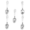Accesorios de Joyería de Aleación DIY Cuchillo, Tenedor y Cuchara de Vajilla Mini Artificial Colgante Pequeño de Vajilla de Cocina J503