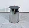 Suporte para Perna de Mesa de Mármore Perna Laje de Rocha Perna de Mesa Aço Inoxidável Pé de Titânio Titânio Preto Espelhado Hotel Sala de Estar Estilo Luxo Leve