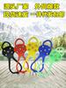 Crampones de 5 Dientes para Zapatos, Agarraderas de Hielo para Superficies de Esquí, Crampones de Hielo para Escalada al Aire Libre, Antideslizantes para Superficies Nevadas y Heladas, Senderismo