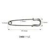 Jeans con Hebilla Grande Engrosada Hebilla Invisible para Cintura Accesorios de Joyería DIY Hebilla Dura para Ropa Fija Falda Pin