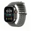 Adequado para Apple Watch Apple iWatch 5678910Se Ocean S11 Fivela Dupla Ultra2 Pulseira de Silicone