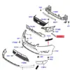 Soporte de parachoques delantero izquierdo y derecho 7S7117D959AF para parachoques Ford Mondeo Victory soporte de parachoques delantero parachoques delantero
