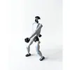Adorno de muñeca robot articulada material Yushu Gala de Año Nuevo Chino Robot Wu BOT juguete de plástico PLA impresión 3D