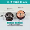Venda Direta de Fábrica Xingyue Puxador de Botão para Móveis Estilo Moderno Madeira Maciça para Guarda-roupa Doméstico Gaveta Armário Furo Único Puxador de Madeira