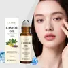 Ouhoe Roll-On para Ojos Aceite Esencial Hidrata y Cuida la Piel Hidratante de los Ojos Suave, Suave, Brillante y Delicada Esencia