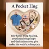 Regalo Souvenir Colibrí Transfronterizo Token Animal Acrílico en Forma de Corazón Día de las Enfermeras 2D Nuevo Producto Tarjeta de Regalo del Día de San Valentín