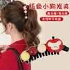 Pinza grande para el pelo estilo coreano para mujer, pinza banana para coleta alta, suave y elegante, lindo accesorio para el cabello