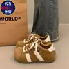 Zapatos de Plataforma Versátiles de Nicho Dopamina Otoño Zapatos de Entrenamiento Alemanes 2026 Nuevo Estilo Zapatos Casuales Deportivos que Aumentan la Altura