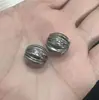 Acessórios de Liga Metálica Mais Vendidos Transfronteiriços Contas Redondas Cor Grafite Contas de Abóbora Contas Semi-Acabadas Pulseira DIY Acessórios para Roupas Atacado