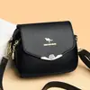 Bolsa Nuevo Estilo 2023 Moda para Mujer Versátil Piel Suave Bolsa para Mamá Transfronteriza de Moda Bolso de Hombro Cruzado Gran Capacidad Bolsa Cuadrada Pequeña