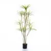 Planta Artificial Monstera Estilo Nórdico en Maceta Decoración Artística para Exteriores Planta Verde de Pie Simple Árbol Falso Venta al por Mayor