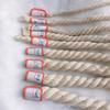 Cuerda de algodón blanca de tres cabos de 5 mm, 6 mm, 10 mm, 15 mm, especificaciones completas, cada especificación 10 kg a la venta