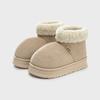 Zapatillas Sencillas de Felpa para Otoño e Invierno, Nuevas para Interior del Hogar, Antideslizantes, Forradas de Vellón, Cálidas, de Algodón de Gama Alta para Mujer