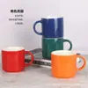Caneca Cerâmica de Camada Única com Esmalte e Imagens, Impressão de Logotipo Personalizado, Caneca Cerâmica para Impressão Publicitária, Resistência a Altas Temperaturas no Atacado