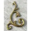 3107 Brote Flor Acero Inoxidable 304 Puerta Principal Ventana Superior Reja Decoración Patio Flor Accesorios Acero Inoxidable 201 Flor Estampada