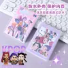 Caçador de Kpop Bruxa Grupo Capa Plástica Caderno Pequeno Estudante Portátil Prático Prêmio de Aula Presente Escolar Lembrança Institucional