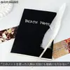 Nuevo Merchandising de Death Note Cuaderno A5, Imprescindible para Fans del Anime, Páginas Rayadas para Registrar Notas