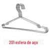 Cabide de Aço Inoxidável Sólido Cabide Robusto para Roupas Domésticas Cabide Sólido para Adultos Cabide